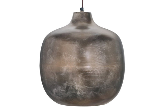 Pendelleuchte Metall: Hochwertiges, galvanisiertes Eisen für Langlebigkeit und ansprechendes Design.