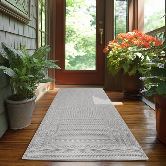 Outdoor Teppich 1304 GREY – Vielseitig, Langlebig und Pflegeleicht für Innen & Außen*- Product vendor