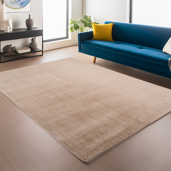 Zeitloser Charme: Dieser teppich wohnzimmer beige setzt elegante Akzente in jedem Raum.