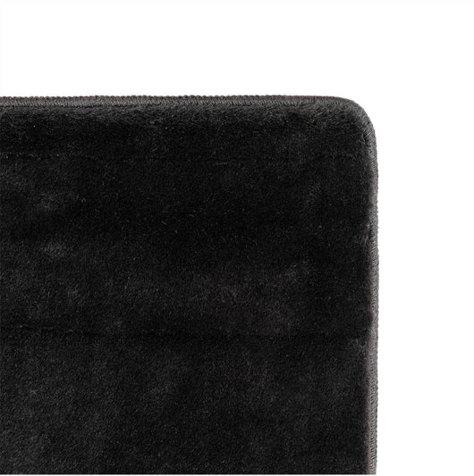 Hochwertiger Teppich Wohnzimmer Schwarz: Genießen Sie Komfort und Langlebigkeit mit unserem strapazierfähigen Teppich Wohnzimmer Schwarz aus Polyester.
