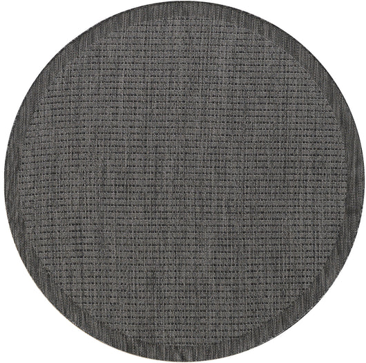 GIZA Outdoor Teppich Schwarz – Robuste Polypropylen Matten für Terrasse, Balkon und Küche – Pflegeleicht und Wasserdicht 1410- Product vendor