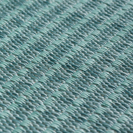 GIZA Outdoor Teppich, Blau – Hochwertiger Polypropylen-Teppich für Terrasse, Balkon und Küche 1410- Product vendor