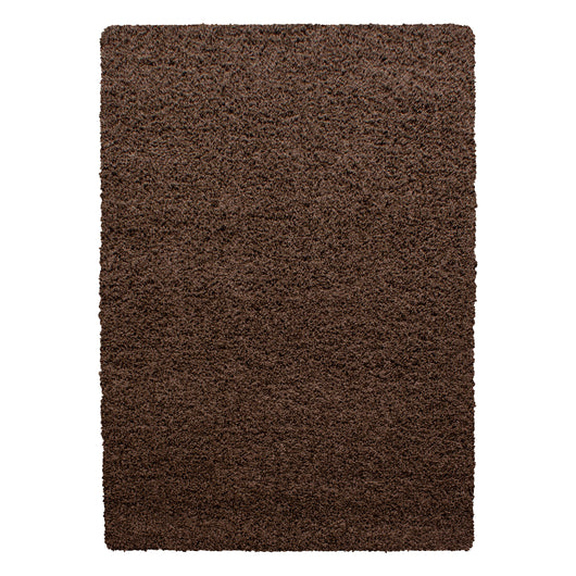 Hochflor Teppich Braun - Schickes Design für Ihr Wohnzimmer 1500- Product vendor