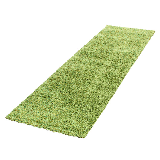 LIFE Hochflor Teppich Grün - Modernes Wohnzimmer Flair 1500- Product vendor