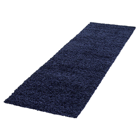 Wohnstil Revolution: Premium Marineblau Shaggy Teppiche für modernes Wohnen 1500- Product vendor