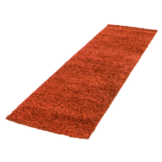 Hochflor Teppiche Terrakotta | Shaggy Teppiche für Wohnzimmer & Büro 1500- Product vendor