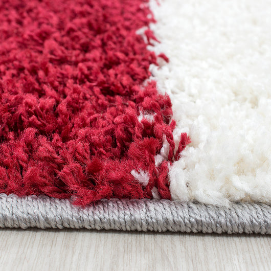 LIFE Hochwertige Hochflor Teppiche in Rot - Komfort trifft Design 1501- Product vendor
