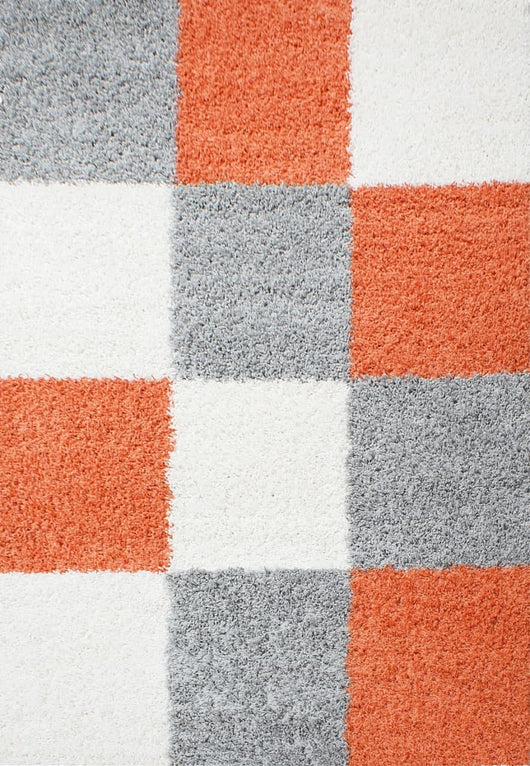 Elegante Hochflor Teppiche in Terrakotta - Stil & Komfort für jedes Zuhause 1501- Product vendor