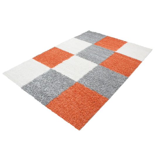 Elegante Hochflor Teppiche in Terrakotta - Stil & Komfort für jedes Zuhause 1501- Product vendor
