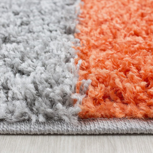 Elegante Hochflor Teppiche in Terrakotta - Stil & Komfort für jedes Zuhause 1501- Product vendor