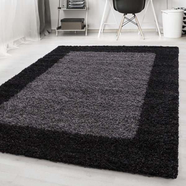 Hochflor Teppich Anthrazit – Elegantes Design, Komfort für Ihr Zuhause 1503- Product vendor
