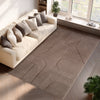 POMPEI Skandinavischer Wohnzimmerteppich, Boho Design, Beige 1614- Product vendor