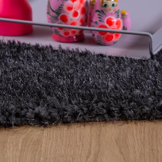 Elena 260 Graphit – Ihr super flauschiger Teppich Wohnzimmer modern- Product vendor