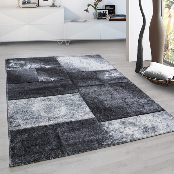 Moderner Designer Konturenschnitt 3D Teppich Hawaii 1710 Grau- Product vendor