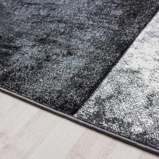 Moderner Designer Konturenschnitt 3D Teppich Hawaii 1710 Grau- Product vendor