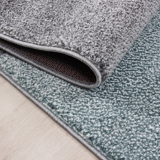 LUCCA Kurzflor Teppich Blau 1810- Product vendor