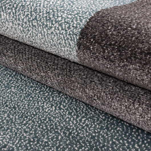 LUCCA Kurzflor Teppich Blau 1810- Product vendor