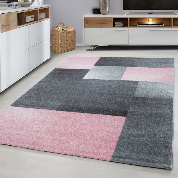 LUCCA Kurzflor Teppich Pink 1810- Product vendor
