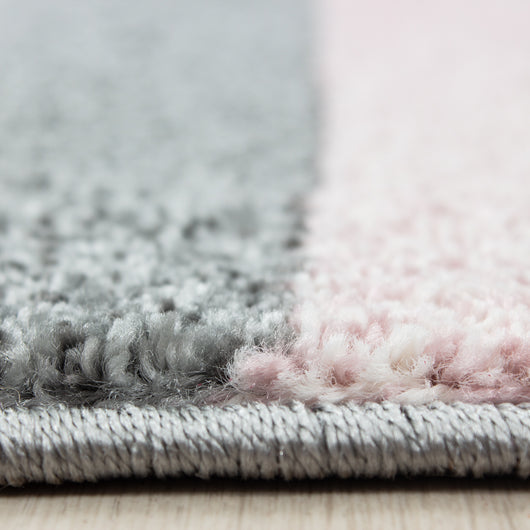 LUCCA Kurzflor Teppich Pink 1810- Product vendor