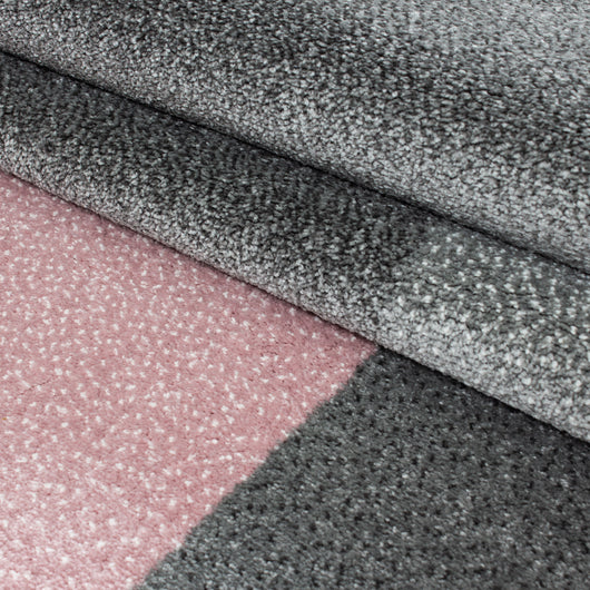 LUCCA Kurzflor Teppich Pink 1810- Product vendor