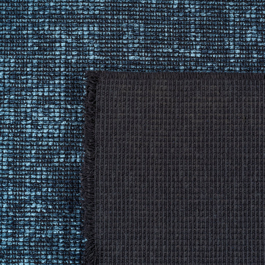 Baumwolle Chenille Teppich Blau – Waschbar, Rutschfest & Boho-Stil 1900*- Product vendor