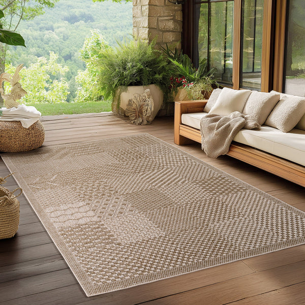 Schlichtes Boho-Styling für innen & außen