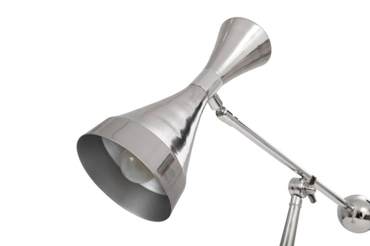 Diese Tischlampe beweist, dass Beleuchtung auch Kunst sein kann: ein faszinierender Design-Akzent im Skulpturen-Look.