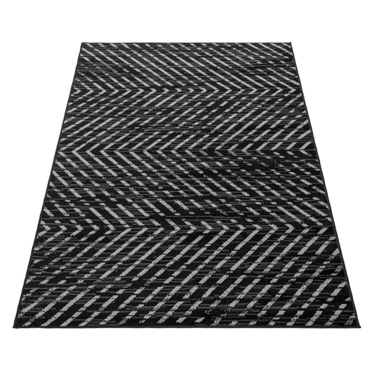 Kurzflor Teppiche in Schwarz – Stil und Komfort für Ihr Wohnzimmer 2810- Product vendor