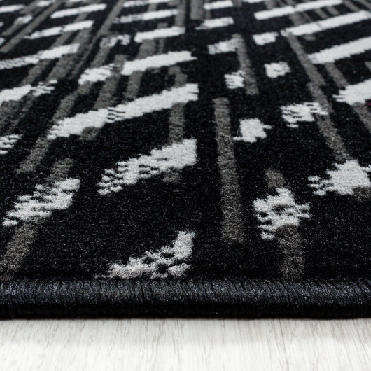Kurzflor Teppiche in Schwarz – Stil und Komfort für Ihr Wohnzimmer 2810- Product vendor