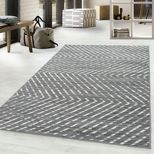 Kurzflor Teppich BASE Grau – Eleganz und Stil für Ihr Wohnzimmer 2810- Product vendor