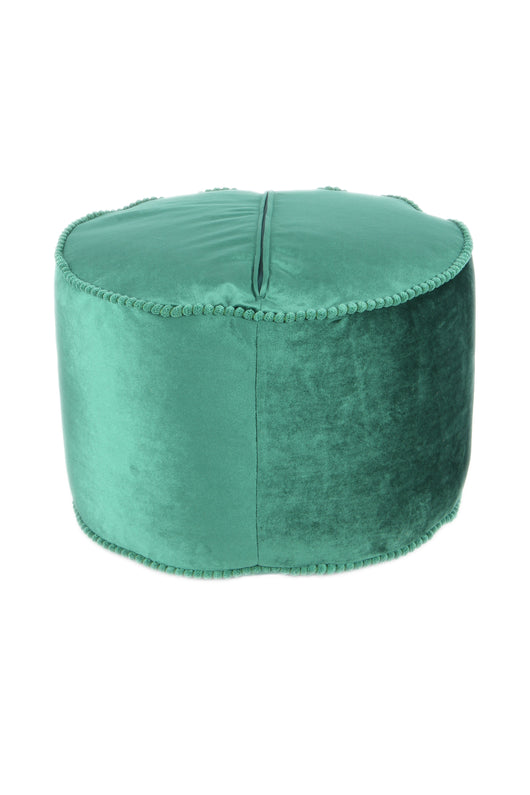 Pouf Taj Mahal Grün – Stilvoller Sitzhocker mit orientalischem Charme- Product vendor