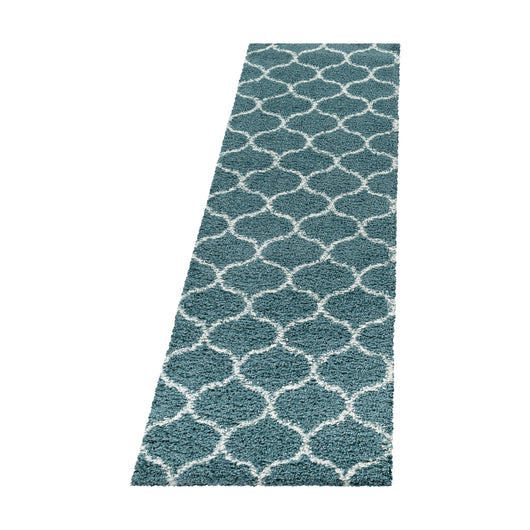 Skandinavischer Teppich SALSA - Blau, für Wohnzimmer, Jute Rücken 3201- Product vendor