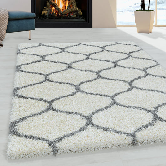 SALSA - Skandinavisch Design - Cremefarbe, Hochwertiger Teppich 3201- Product vendor