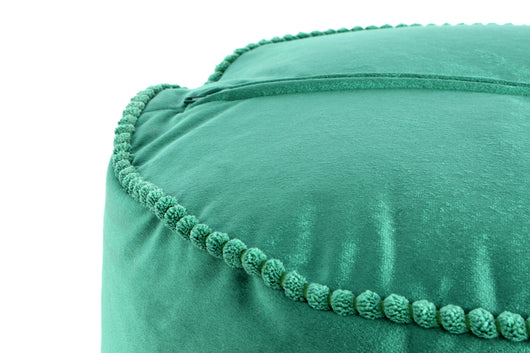 Pouf Taj Mahal Grün – Stilvoller Sitzhocker mit orientalischem Charme- Product vendor