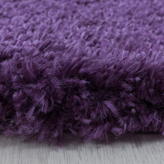 FLUFFY Shaggy Hochflor Teppich in Violett – Ideal für Schlafzimmer 3500- Product vendor
