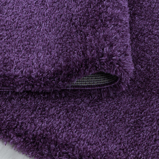 FLUFFY Shaggy Hochflor Teppich in Violett – Ideal für Schlafzimmer 3500- Product vendor