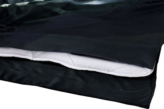 Atmungsaktiver Satin: Baumwollsatin ist besonders atmungsaktiv und feuchtigkeitsregulierend für optimalen Schlafkomfort.