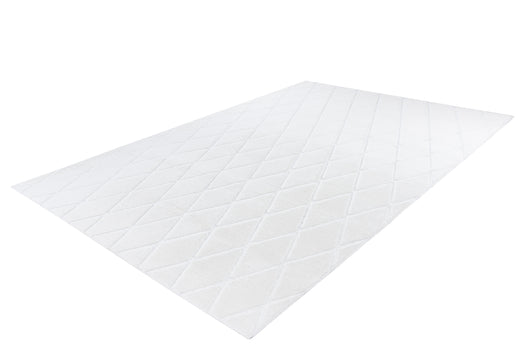 Qualität und Design müssen sich nicht ausschließen. Der maschinell getuftete Teppich Vivica 225 ist aus 100% strapazierfähigem Polyester gefertigt. Die Ziernaht rundherum schützt die Ränder, während der geprägte 3D-Look für einen luxuriösen Effekt sorgt. Die moderne Pastellfarbe Weiß passt zu jeder Saison und lässt sich immer wieder neu kombinieren.