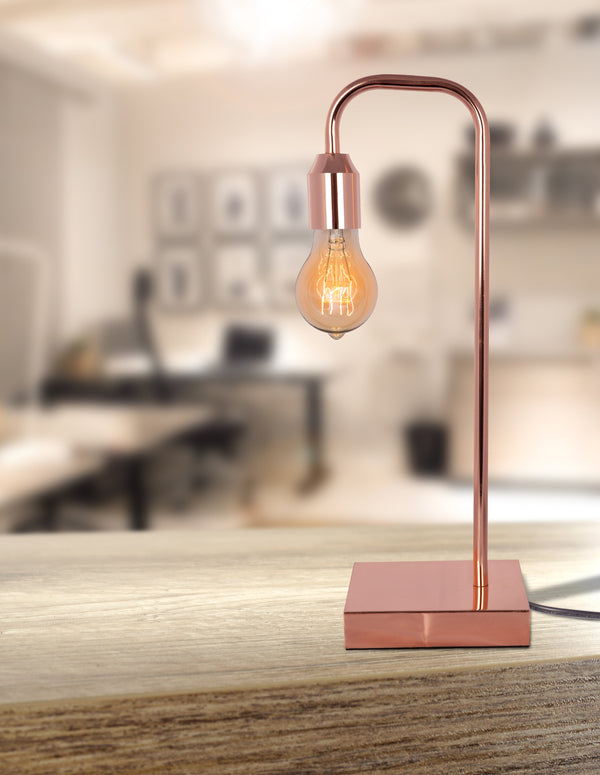 Galileo 710 Kupfer Tischlampe – Industrial-Charme für Ihr Zuhause- Product vendor