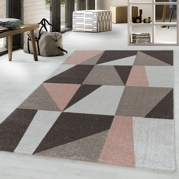 Teppich für Wohnzimmer – Der perfekte Teppich in Rosa 3716- Product vendor