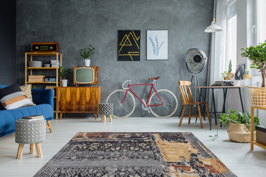Blaze 525 Teppich – Vintage-Design mit Jacquard-Stoff und stilvollem Look- Product vendor