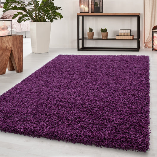 Luxuriöser Shaggy Teppich Dream in Lila – Perfekte Eleganz für Ihr Zuhause 4000- Product vendor