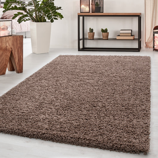 Luxuriöser Shaggy Teppich Dream in Mokka – Höchster Komfort für Ihr Zuhause 4000- Product vendor