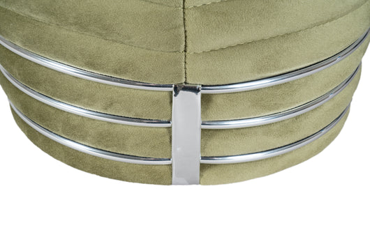 Ein Pouf in auffallendem Design, der nicht nur schön anzusehen ist, sondern auch hohen Komfort bietet.