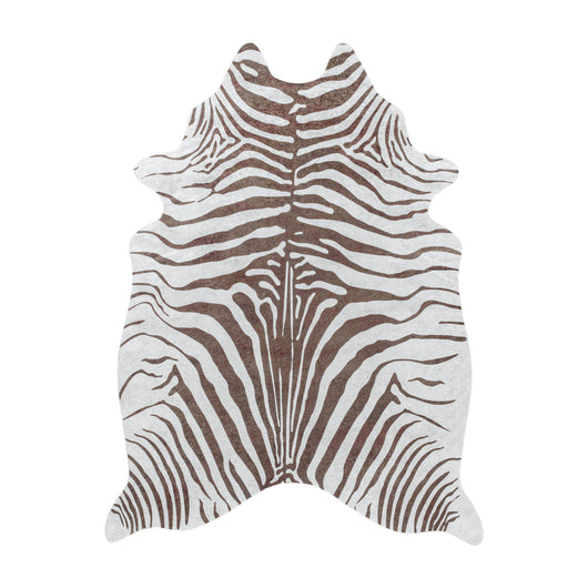 ETOSHA Waschbarer Teppich Tigerfell Imitat Braun, Wildleder-Rücken, 4111- Product vendor