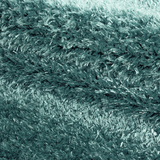Hochflor Teppich in Türkis für Ihr Wohnzimmer 4200- Product vendor