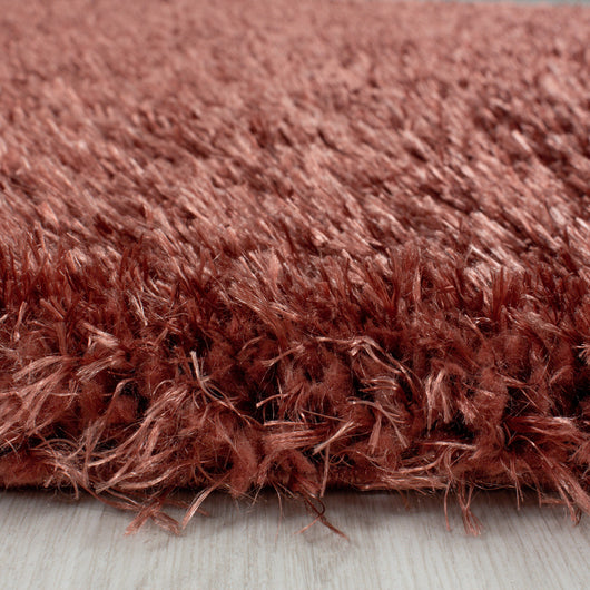 BRILLIANT COPPER – Kupferfarbener Shaggy Teppich 4200- Product vendor