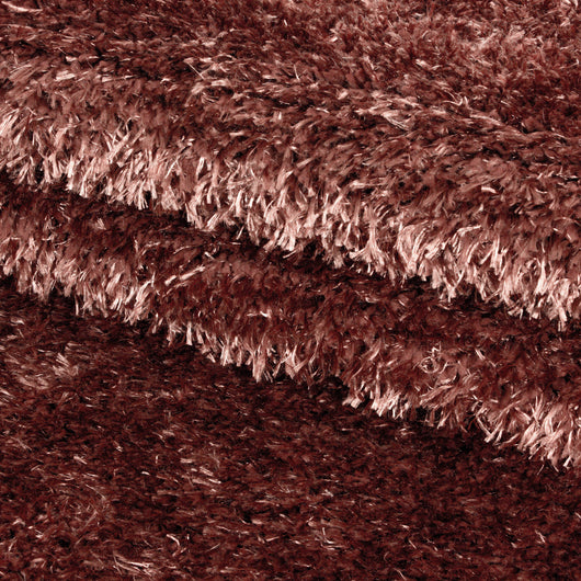 BRILLIANT COPPER – Kupferfarbener Shaggy Teppich 4200- Product vendor