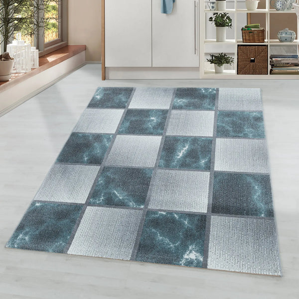 Teppich für Wohnzimmer OTTAWA Grey Kariert – Robuste und elegante Design (Kopie)- Product vendor
