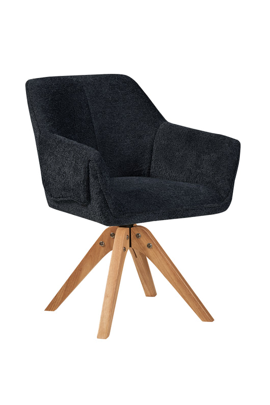 Mit seiner 36,5 cm hohen Rückenlehne sorgt der moderner Esszimmer-Stuhl für angenehme Unterstützung und entspanntes Sitzen, unabhängig von der Körpergröße des Nutzers.